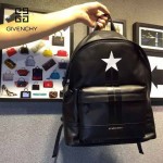 GIVENCHY-0010-2 人氣熱銷新款原單五角星圖案全皮男女款雙肩包休閒書包