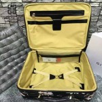 GIVENCHY-001 歐美朋克風新款蝴蝶圖案十字紋16寸標準登機箱拉桿箱