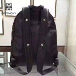 GIVENCHY-004-11 原單17數字圖案降落傘面料配牛皮雙肩包休閒背包