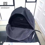 GIVENCHY-004-4 原單五角星圖案降落傘面料配牛皮雙肩包休閒背包