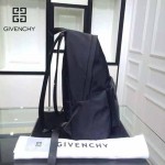 GIVENCHY-004-3 原單降落傘面料配牛皮雙肩包休閒背包
