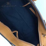 BURBERRY 39907601-1 秋冬時尚新款Canvas格紋原版皮系列托特包
