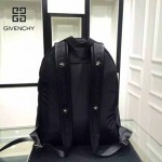 GIVENCHY-004-4 原單五角星圖案降落傘面料配牛皮雙肩包休閒背包