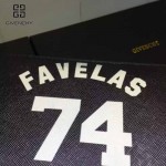 GIVENCHY-006-3 時尚商務新款74數字圖案十字紋大容量手拿包錢包