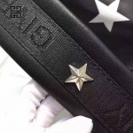 GIVENCHY-004-11 原單17數字圖案降落傘面料配牛皮雙肩包休閒背包