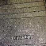 GIVENCHY-006-6 時尚商務新款聖母圖案十字紋大容量手拿包錢包