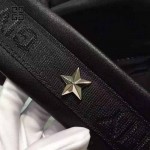 GIVENCHY-004-10 原單74數字圖案降落傘面料配牛皮雙肩包休閒背包