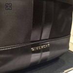 GIVENCHY-004-4 原單五角星圖案降落傘面料配牛皮雙肩包休閒背包