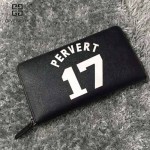 GIVENCHY-006-4 時尚商務新款17數字圖案十字紋大容量手拿包錢包