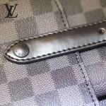 LV N41643 專櫃最新款商務男士黑色棋盤格單肩斜挎包
