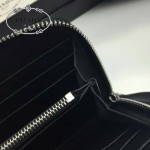 PRADA 1M0506-04 人氣熱銷經典新款黑色原版皮拉鏈長款錢夾