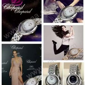 Chopard-034-03 蕭邦香水珠寶範冰冰同款瑞士機芯系列手表