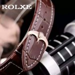 ROLEX-046-04 勞力士進口石英機芯礦物耐磨玻璃男士腕表