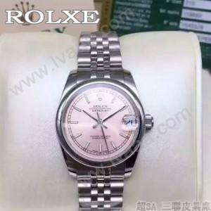 ROLEX-048-01 勞力士新款女裝日誌型瑞士2824機芯女士腕表