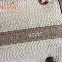 HERMES-00042 時尚經典款卡其色原版TOGO皮大容量花園包