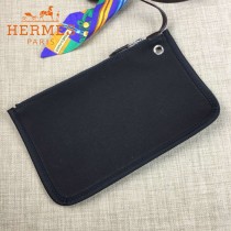 HERMES-00048-014 專櫃潮流最新款HERBAG原版牛皮配帆布手提單肩包