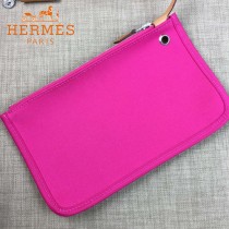 HERMES-00048-010 專櫃潮流最新款HERBAG原版牛皮配帆布手提單肩包