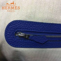 HERMES-00042-5 時尚經典款電光藍原版TOGO皮大容量花園包