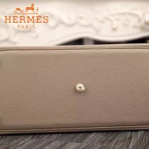 HERMES-00041-2 專櫃最新款卡其色原版TOGO皮大小號手提單肩包寶萊包
