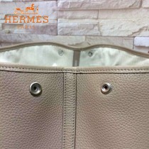 HERMES-00042 時尚經典款卡其色原版TOGO皮大容量花園包