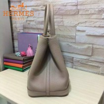 HERMES-00042 時尚經典款卡其色原版TOGO皮大容量花園包