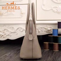 HERMES-00041-2 專櫃最新款卡其色原版TOGO皮大小號手提單肩包寶萊包