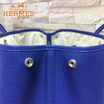 HERMES-00042-5 時尚經典款電光藍原版TOGO皮大容量花園包