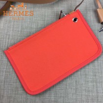 HERMES-00048-06 專櫃潮流最新款HERBAG原版牛皮配帆布手提單肩包