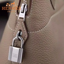 HERMES-00041-2 專櫃最新款卡其色原版TOGO皮大小號手提單肩包寶萊包