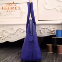 HERMES-00041-13 專櫃最新款電光紫原版TOGO皮大小號手提單肩包寶萊包