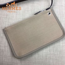 HERMES-00048-015 專櫃潮流最新款HERBAG原版牛皮配帆布手提單肩包