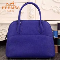 HERMES-00041-13 專櫃最新款電光紫原版TOGO皮大小號手提單肩包寶萊包