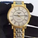 Longines-95-03 浪琴瑰麗系列原裝進口瑞士9015全自動機械機芯男表