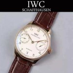 IWC-070-05 萬國葡萄牙7日鏈升級版定制版瑞士Cal.51011全自動機芯腕表