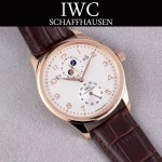 IWC-073 萬國葡萄牙l544401系列瑞士2824多功能自動雕花機芯男士腕表