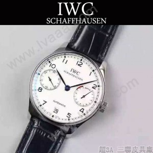 IWC-070-02 萬國葡萄牙7日鏈升級版定制版瑞士Cal.51011全自動機芯腕表