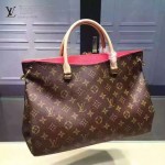 LV M40906-01 最新款女包新款手提包單肩斜挎時尚Pallas原版皮手袋