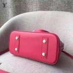 LV M40862-03 潮流時尚新款原版皮水波紋ALMA BB手提斜背貝殼包