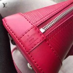 LV M40862-07 潮流時尚新款原版皮水波紋ALMA BB手提斜背貝殼包
