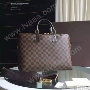 LV N42242-01 專櫃經典款PORTE-DOCUMENTS JOUR系列原版皮公文包