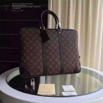 LV M40225-01 休閒男士Porte-Documents Voyage系列原版皮公文包