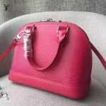 LV M40862-03 潮流時尚新款原版皮水波紋ALMA BB手提斜背貝殼包