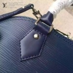 LV M40862-08 潮流時尚新款原版皮水波紋ALMA BB手提斜背貝殼包