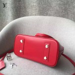 LV M40862-06 潮流時尚新款原版皮水波紋ALMA BB手提斜背貝殼包