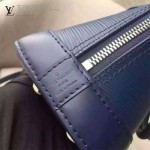 LV M40862-08 潮流時尚新款原版皮水波紋ALMA BB手提斜背貝殼包