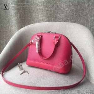 LV M40862-03 潮流時尚新款原版皮水波紋ALMA BB手提斜背貝殼包