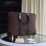LV M40225-01 休閒男士Porte-Documents Voyage系列原版皮公文包