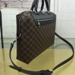 LV N54019-3 時尚精英男士PORTE-DOCUMENTS JOUR NM咖啡棋盤格手提單肩包