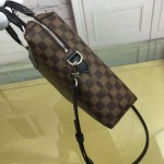 LV N54019-3 時尚精英男士PORTE-DOCUMENTS JOUR NM咖啡棋盤格手提單肩包
