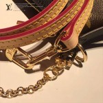 LV M41638-3 時尚新款女士EVA老花配黑色皮單肩斜挎包晚宴包手拿包